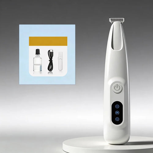 🔥SEAGRIL Silent Electric Pet Claw and Hair Trimmer with LED Light | Safe and Low Noise, Suitable for Dogs and Cats