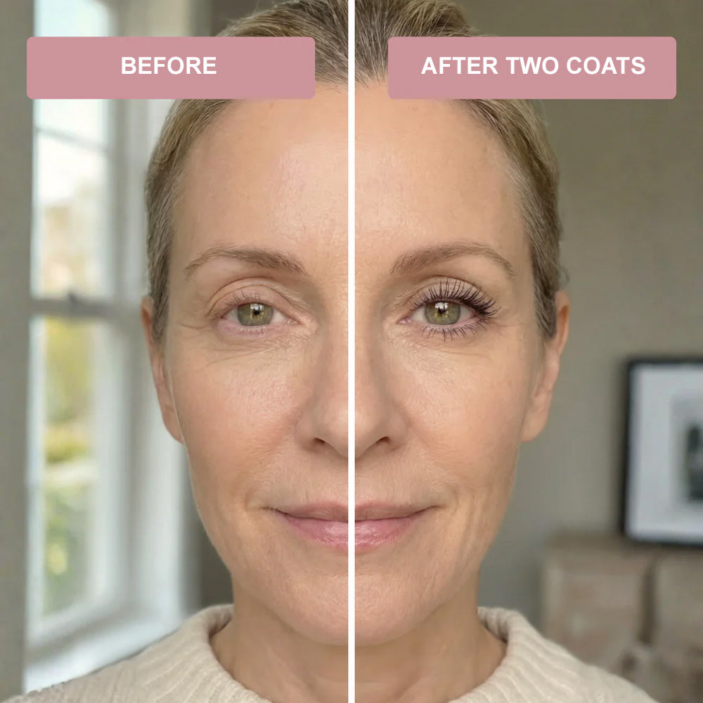 Tiworld® Waterproof Fibre Mascara  – Volume & Length without Clumping for Dramatic Moments