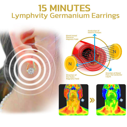 🔥FLASH SALE - UP TO 50% OFF🔥 SEAGRIL Lymphvity MagneTherapy Germanium Earrings