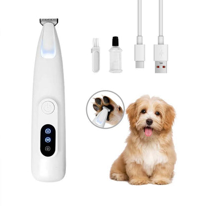 🔥SEAGRIL Silent Electric Pet Claw and Hair Trimmer with LED Light | Safe and Low Noise, Suitable for Dogs and Cats